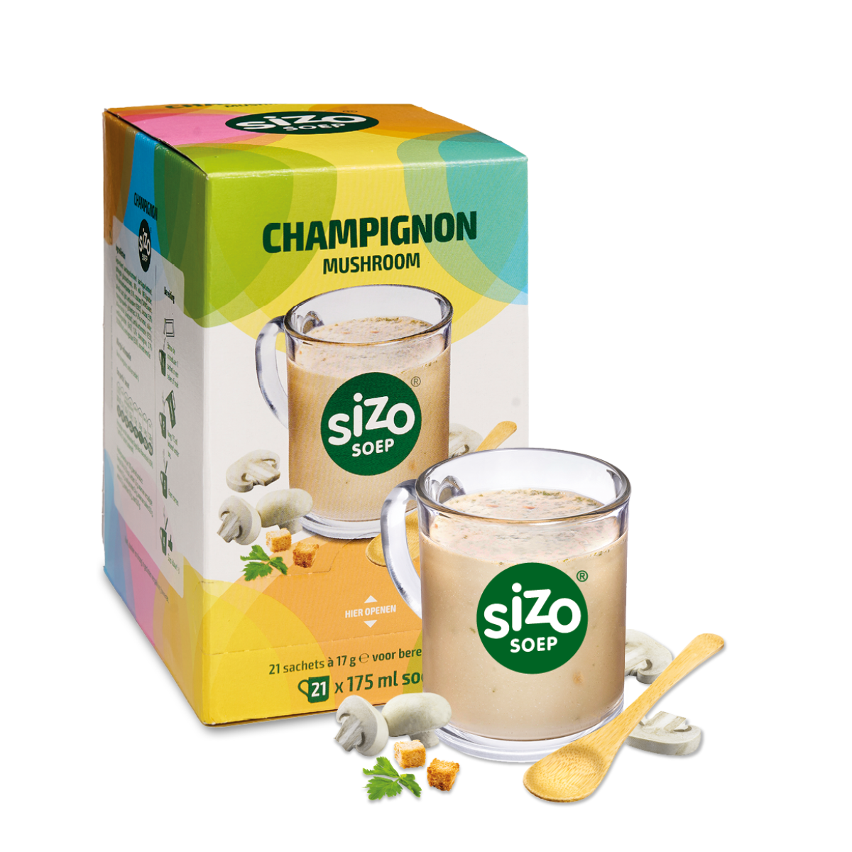 Sizo champignonsoep