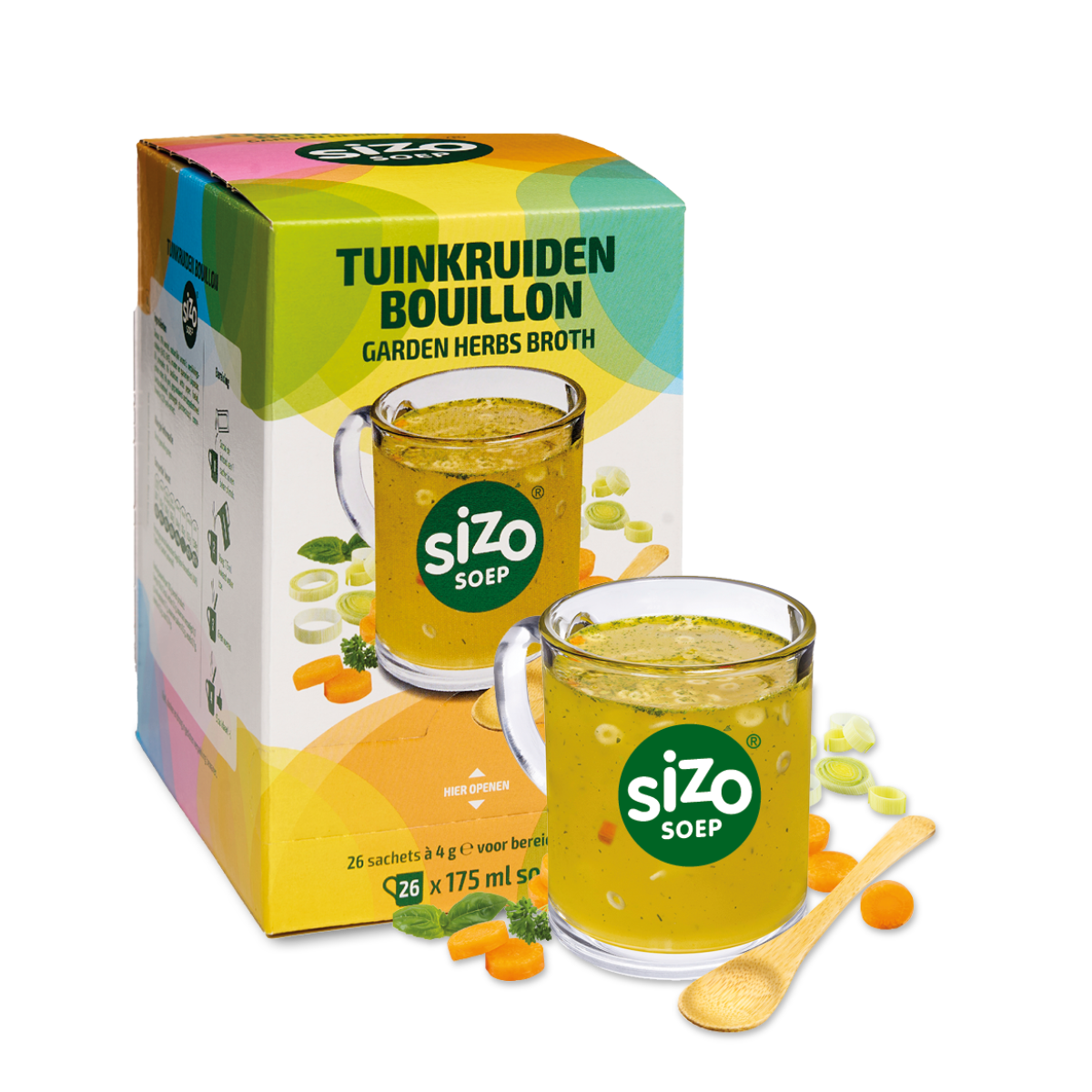 Sizo tuinkruidenbouillon