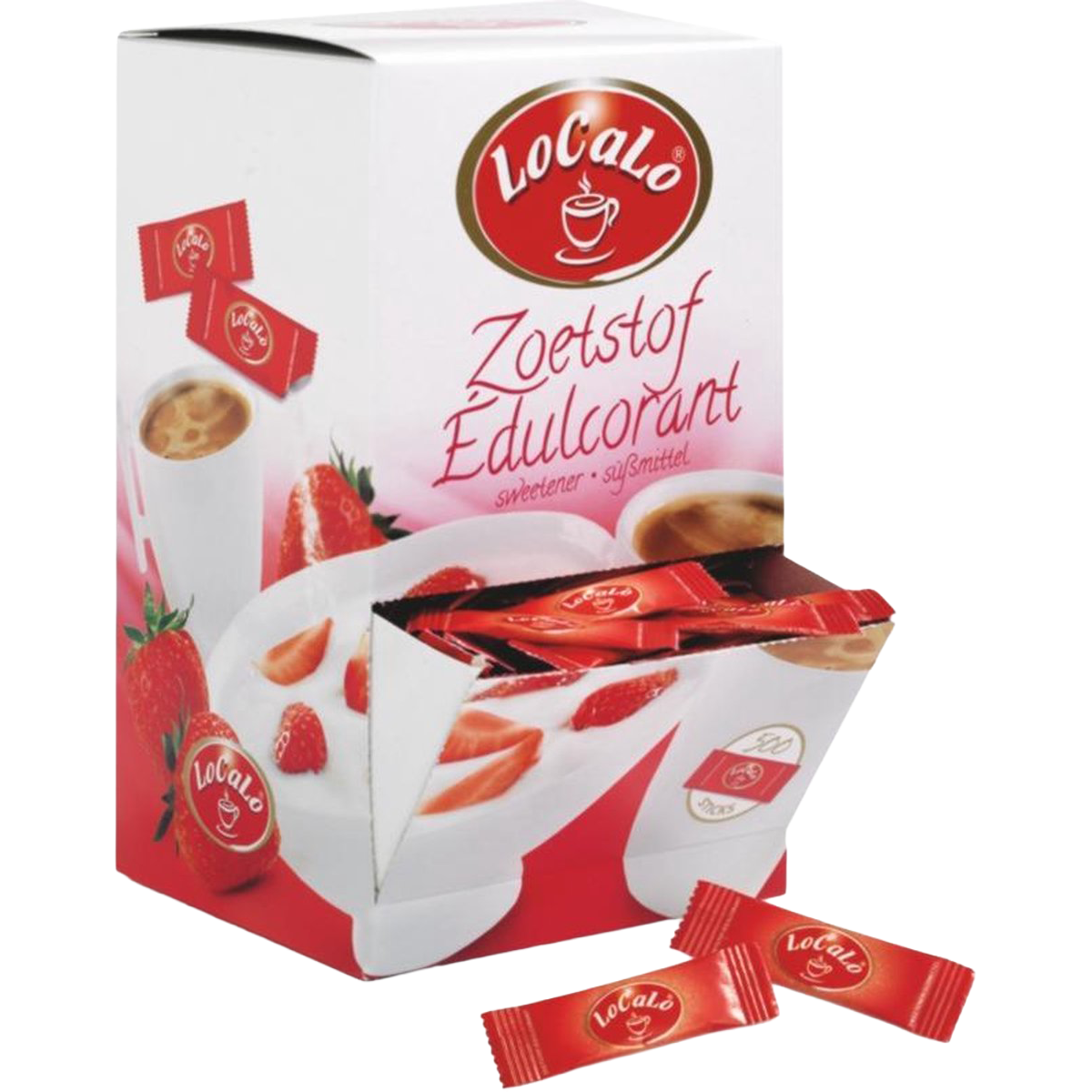 LoCalo zoetstof in stick 500 x 0,5 gram