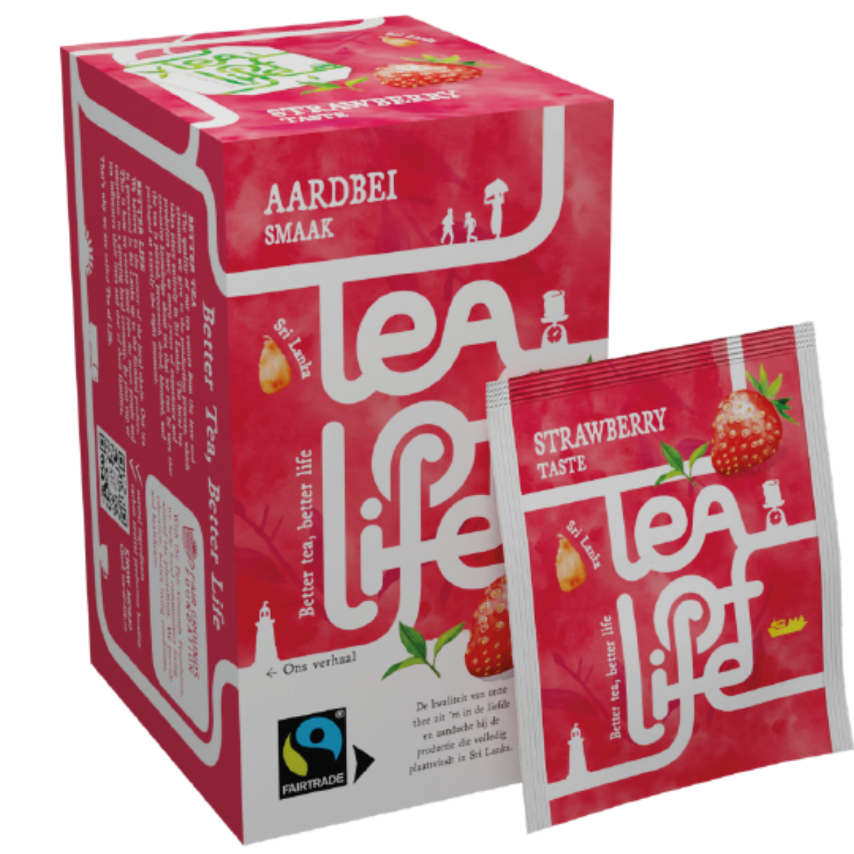 Tea of Life Strawberry 25 x 1,5 gram