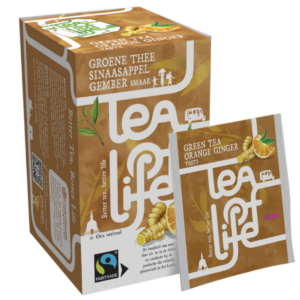 Tea of Life Green tea Orange Ginger 25 x 1,5 gram