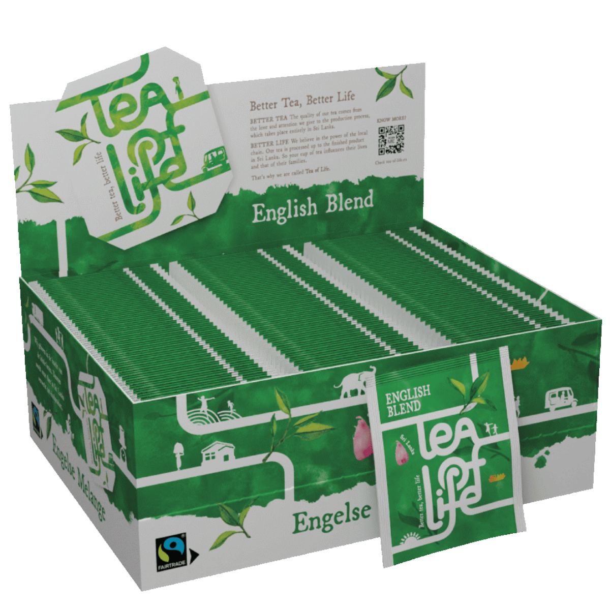 Tea of Life English Blend 100 x 1,5 gram