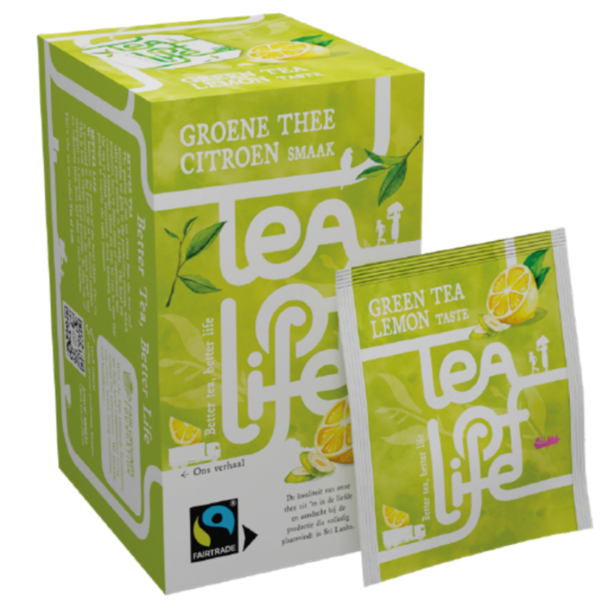 Tea of Life Green Tea Lemon 25 x 1,5 gram