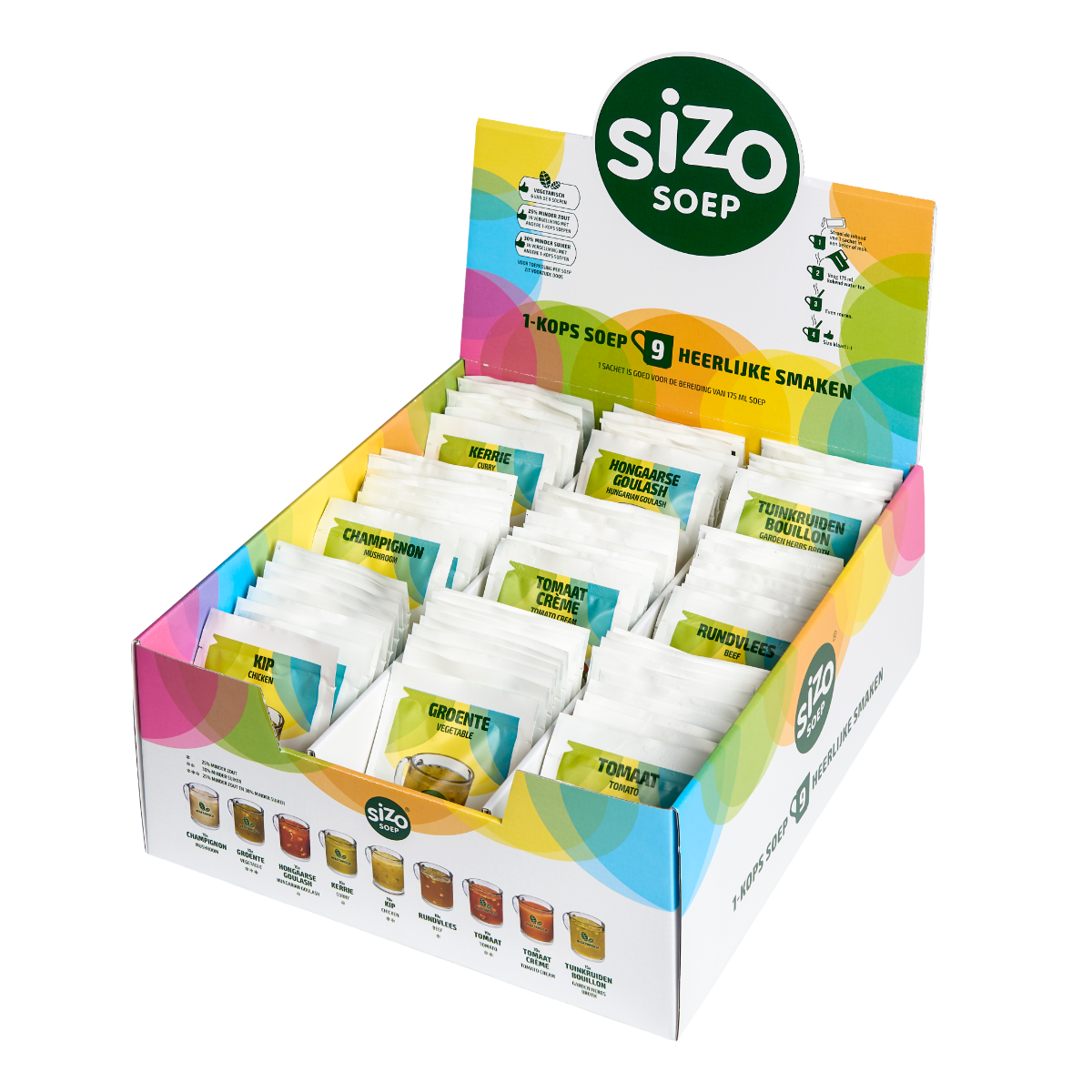 Variatiedoos Sizo-soepen
